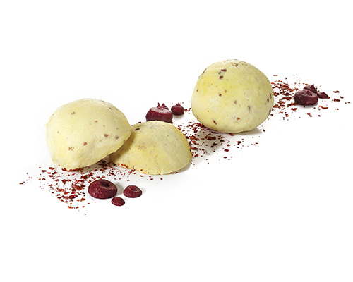 Vegane Tofuklöße natur, mit Langkornreis und Leinsamen.