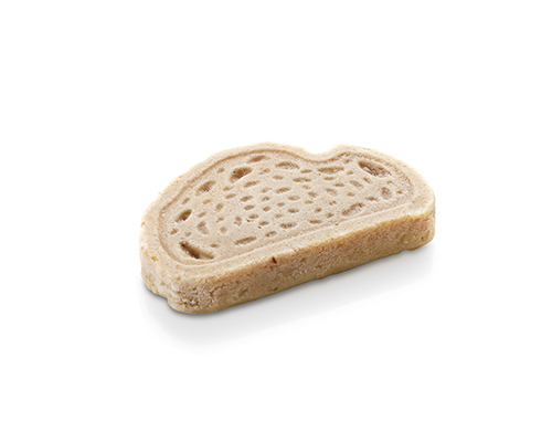 Rye bread slices pureed natural.
