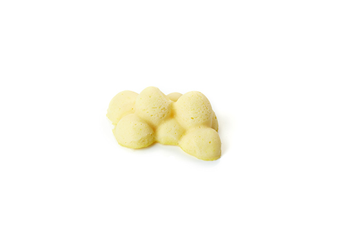Pariser Salzkartoffeln püriert mit Ei angereichert.