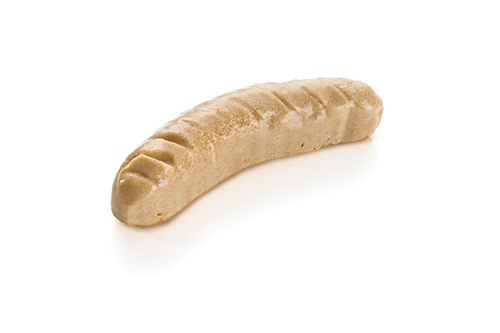 Wiener Wurst püriert aus Schweinefleisch, mit Sahne angereichert.