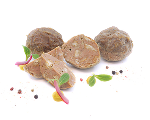 Kalbsleberknödel, 24 x ca. 75 g.