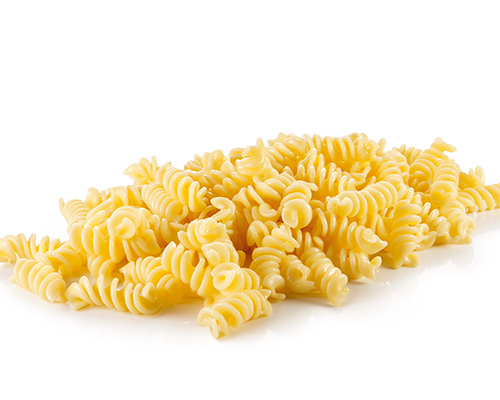 BIO Fusilli al dente gekocht.