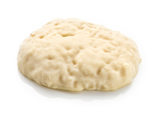 Sauerkraut püriert mit Apfel- und Ananassaft abgeschmeckt.