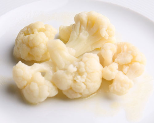 Natural cauliflower pre-cooked until crisp.