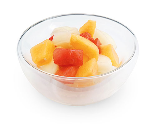Melon mix with cantaloupe melons, honeydew melons and watermelons.