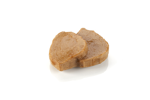 Rinderbraten püriert aus Rindfleisch, mit Kartoffeln und Sahne abgeschmeckt.