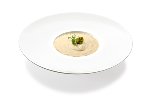 High-calorie cream soup with poultry flavour, rounded off with soya cooking cream.