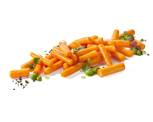 BIO Möhrengemüse natur knackig vorgegart.