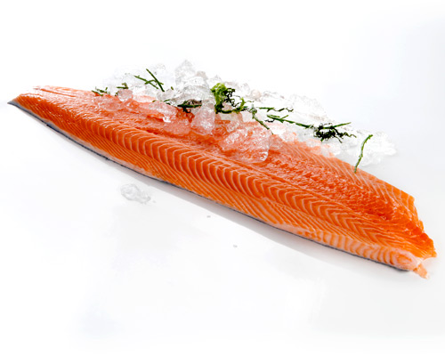Salmon fillet, Trim D.