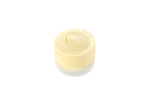 Lightly salted mashed potatoes.