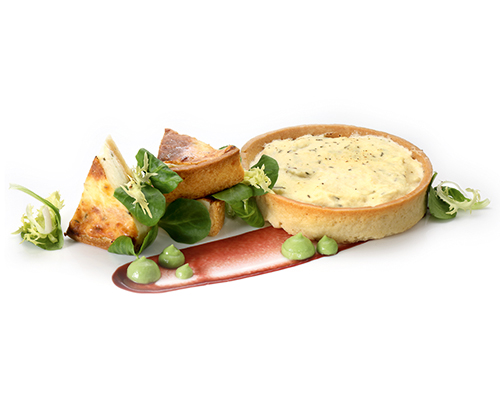 Mountain cheese tartelette with thyme, ø 10.3 cm