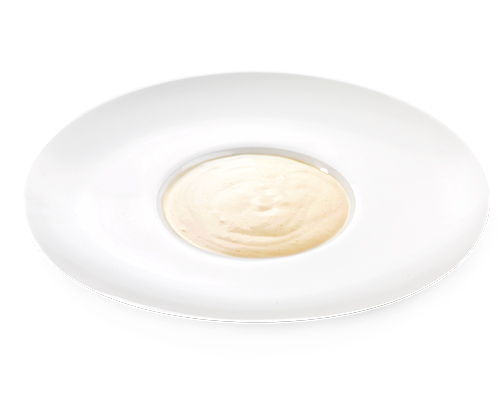 Milchsuppe Grieß mit Hartweizengrieß.