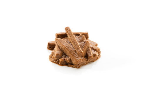 Bouf Stroganoff - puree wołowe z grzybami, korniszonami i sosem śmietanowym.