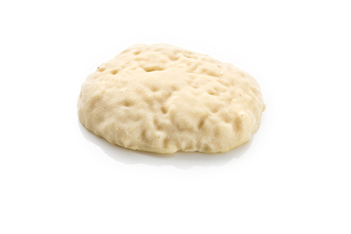 Sauerkraut püriert mit Apfel- und Ananassaft abgeschmeckt.