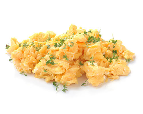 Scrambled eggs, natural, solidified, 8 x1000 g/ KT.