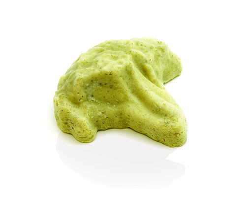 Brokkoli püriert mit Quark und Sahne angereichert.