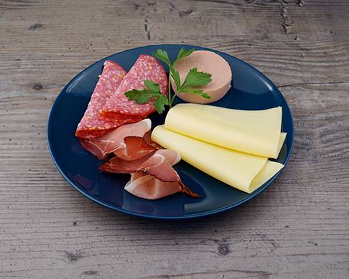 Delikatess Leberwurst fein.