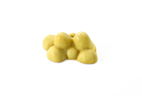Pureed chickpeas flavoured with soy cream.