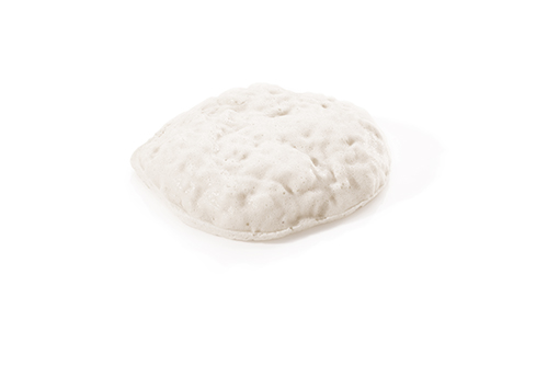 Pureed rice flavoured with soy cream.