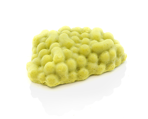 Erbsen püriert mit Quark und Sahne angereichert.