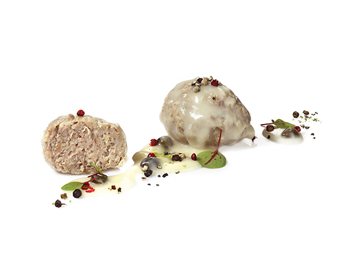 Königsberger meatballs in caper sauce.