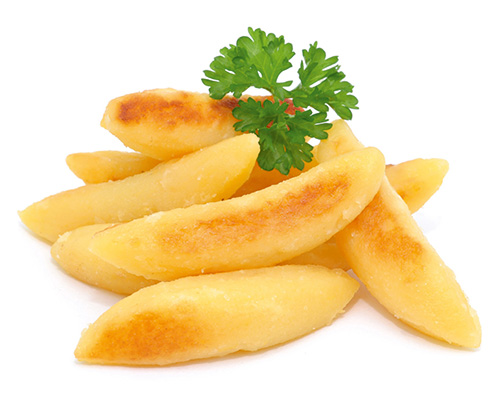 Fried potato noodles.